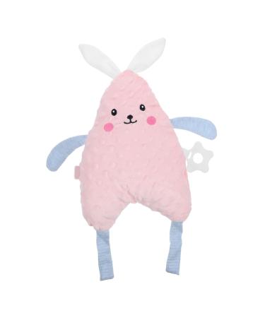 Kichouse Comfort towel Seautier toys Safety cover for Babies Animal Pup Baby Need Baby Need Baby Take Baby Done Safety Cover Baby Party Gift Baby Toys Rosa 30.00x15.00x0.20cm