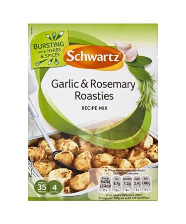 Schwartz Garlic & Rosemary Roasties 33g