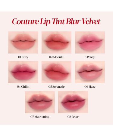 Espoir Couture Lip Tint Blur Velvet #5 Serenade | Long-Lasting Smudge-Proof Liquid Lipstick | Lightweight Matte Finish | Korean Lip Makeup - Shop Now - Buy Online on SooperMarket.com