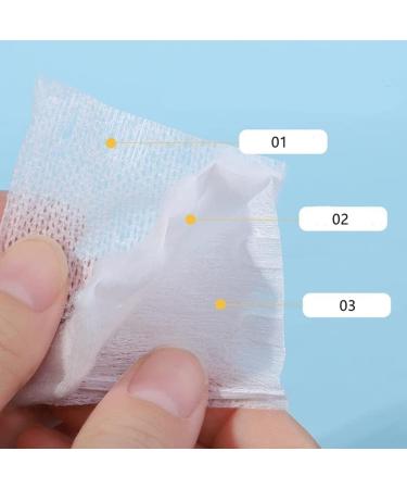 100pcs Hypoallergenic Cotton Pads - Lint-Free Facial & Eye Makeup Remover Travel Pack - Buy Online on SooperMarket.com