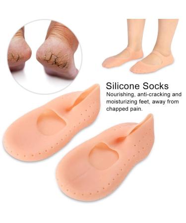 Silicone Socks for Cracked Heels - Moisturizing Heel Protection & Foot Care Tool (S-03#) - Buy Online on SooperMarket.com