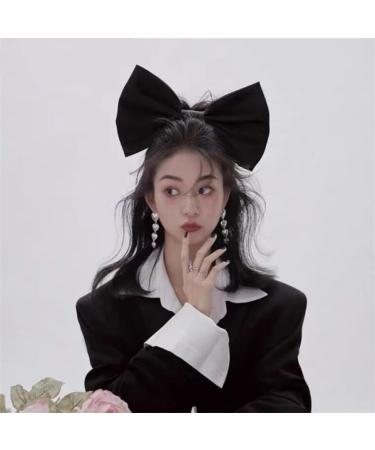 JSGHGDF Elegant Bowknot Hairband Delicate Decoration Hairpin Oversized Bow Knot Headband Ornament Headwear for Women and Girls Blue - Buy Online on SooperMarket.com