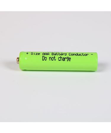 AAA Size Battery Placeholder Conductor - Fake Dummy Battery Setup Shell (4-Pack) for Easy Use - Buy Online on SooperMarket.com