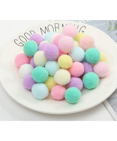 100pcs 1 inch Mix Color Craft Pom Poms - Hobby Supplies & DIY Craft Party Decor - Buy Online on SooperMarket.com