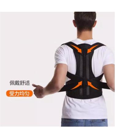 DFHBFG Correct Scoliosis Artifact Hunchback Orthotic Man Straight Back Invisible Female Orthotic with The Elderly(Size:XX-Large) XX-Large D - Buy Online on SooperMarket.com