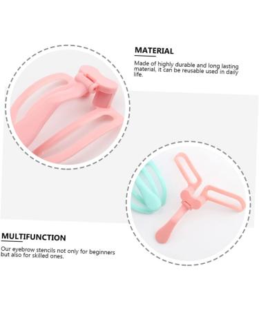 Housoutil Mold Eyebrow Shaper Diy Eyebrow Stencil Brow Template Eyebrow Shape Stencil Adjust Instrument - Buy Online on SooperMarket.com