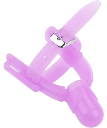 BORDSTRACT Adjustable Silicone Thumb Sucking Stop - Purple | Infant Kids Finger Protector to Prevent Thumbsucking - Buy Online on SooperMarket.com