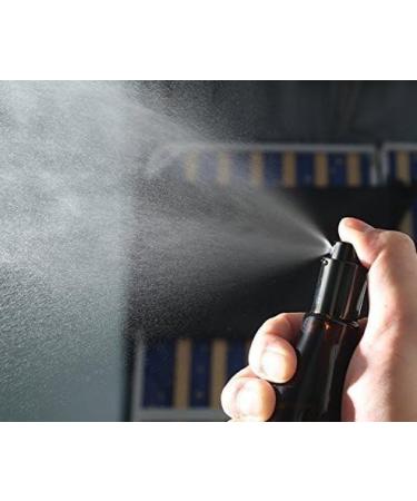 Vasana Amber Glass Spray Bottles - 50ml Fine Mist with Anti-Dust Cap | Ideal for Cosmetics Aromatherapy Essential Oils | Set of 3 - Buy Online on SooperMarket.com