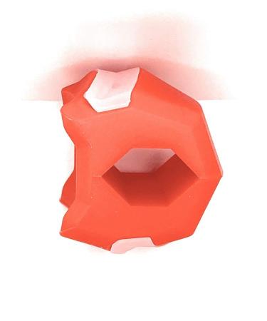 Jaw Exerciser by Mondy Moo Face & Neck Toner Exerciser Ball Fitness Ball (Red)