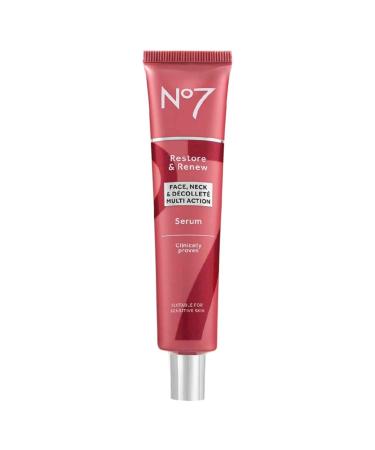 No7 Restore and Reface & Neck Decollete Multi Action Serum 75ml