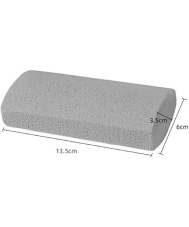 Dekaim Pumice Stone for Feet Foot Scrubber for Dead Skin for Dead Skin Removal Hard Remover Pedicure Prevents Cracked Heels (Grey) - Buy Online on SooperMarket.com