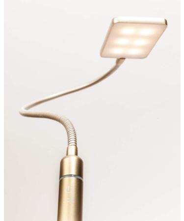 Kalb 4W LED Bedside Lamp Set of 2 - Matt Brass Reading Flex Lamps for Furniture - International Shipping - Buy Online on SooperMarket.com