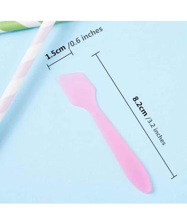 Reusable Mini Makeup Spatulas - 100 Violet Spatulas for Flawless Application | International Shipping - Buy Online on SooperMarket.com