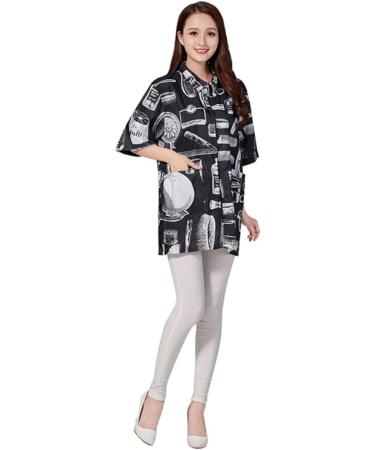 PLAFOPE Womens Jacket Fiber Vintage Aprons for Women Ladies Barber Jacket Barber Coat 84x60cm - Buy Online on SooperMarket.com