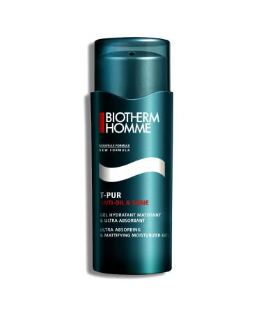 Biotherm Homme T-Pur Anti Oil and Shine Ultra Absorbing and Mattifying Moisturizer Gel 1.69 Ounce