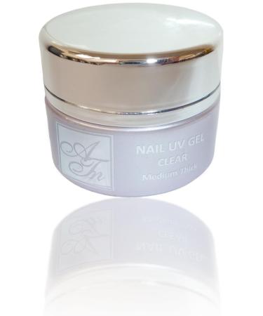 Creative Nail Brisa Gel Semi Sheer False Nails Pure Pink 4 Fluid Ounce