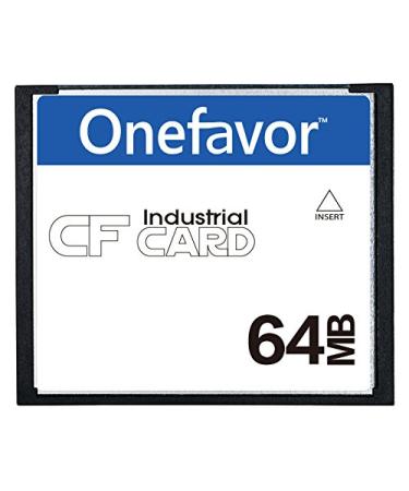 Onefavor CompactFlash Cards Industrial CF Memory Card High Speed!!! (64MB CompactFlash Cards)