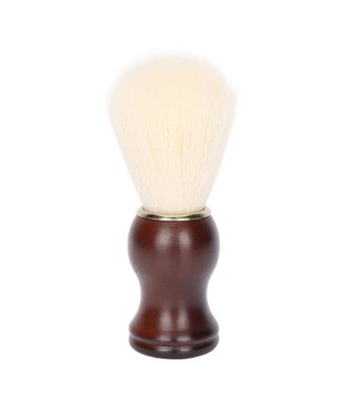 Ankroyu razor brush professional men's bar trassure face hair cleaning brush wooden handle razor brush razor tool for home use in the hairdressing salon
