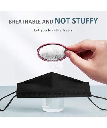 50pcs Black Disposable Face Masks - Breathable Mouth Cover for Adults (Men & Women) - Elastic Ear Loop - Buy Online on SooperMarket.com