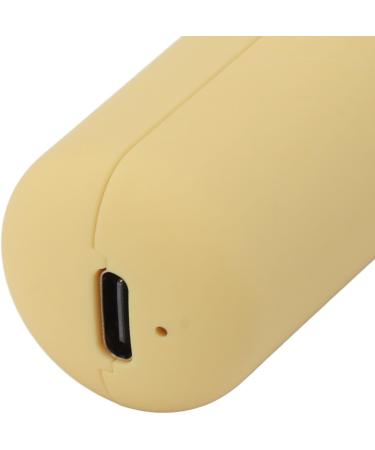 Mini Electric Hair Trimmer Portable Dry and Wet Dual-use Electric Facial Epilator for Home Travel (Yellow) - Buy Online on SooperMarket.com