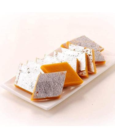 Kesar Kaju katli 250g Indian Traditional Sweet Best Gift For All Occasions Raksha Bandhan Marriage Diwali Holi Ganesh Chaturthi Festival Treat For Family & Friends Sweet 1 Count (Pack of 1) - Buy Online on SooperMarket.com