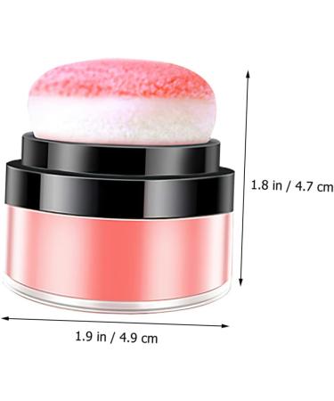 HAPINARY 2pcs Oil Control Cushion Blush Korean Blush Light Pink Blush Creme Blush for Cheeks Plastic Rosy - Buy Online on SooperMarket.com