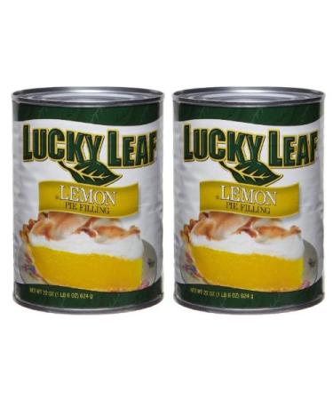 Lucky Leaf Premium Lemon Pie Filling or Topping (Pack of 2) 22 oz Cans
