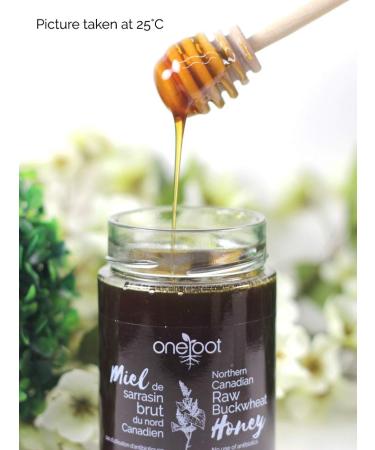 ONEROOT Natural Raw Buckwheat Honey 500g - Antioxidant-Rich Manuka Alternative - Buy Online on SooperMarket.com