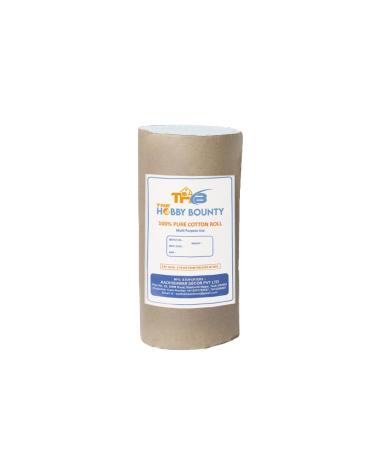 Cotton Roll Undercast Padding Roll Soft and Absorbent Cotton Makeup Remover in an Easy to Tear & Use Roll White Cotton Roll for Art Projects Craft 100 Gram