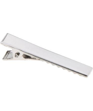Fityle 50 Silver Crocodile Alligator Bow Blank Metal Hair Clip Teeth Prong Pinch Small Medium Lot Silver Crocodile Alligator Bow Blank Hair Clips Pins - Silver 6x45mm - Buy Online on SooperMarket.com