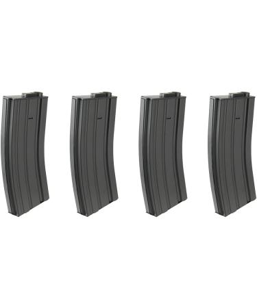 Lancer Tactical 120rd Mid-Cap G2 Metal Airsoft Magazine for M4/M16 AEG - Black - Buy Online on SooperMarket.com