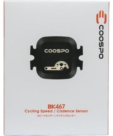 COOSPO Bluetooth Ant+ Bike Speed & Cadence Sensor - IP67 Waterproof Compatible with Zwift Rouvy Kinomap & More (BK467) - Buy Online on SooperMarket.com