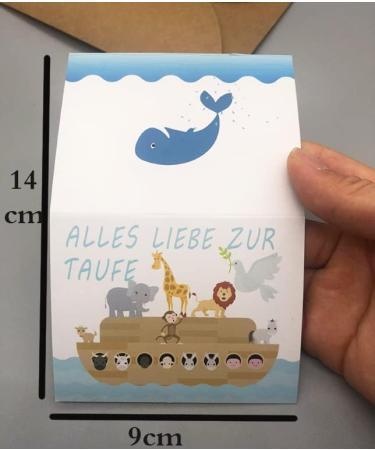 Guardian Angel Keychain & Folding Card Perfect Baptism Gift for Boys & Girls | Celebrate with Noah's Ark Design - Buy Online on SooperMarket.com