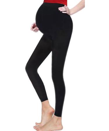Crazy Chick Maternity Over Bump Leggings - Full Ankle Length, Black, Size 16 - Buy Online on SooperMarket.com