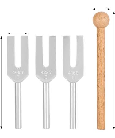 Tuning Fork 440Hz Tuning Fork Non-Deformation Music Tuning Accessories 3Pcs with 2Pcs Storage Bag for Teaching for Physics Experiments - Buy Online on SooperMarket.com