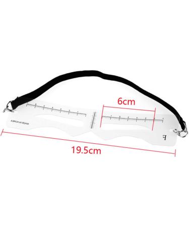 NOLITOY 1 Set Eyebrow Beauty Tools Brow Stencil Eyebrow Shaping Tools Eyebrow Card Drawing Card Korean - Buy Online on SooperMarket.com