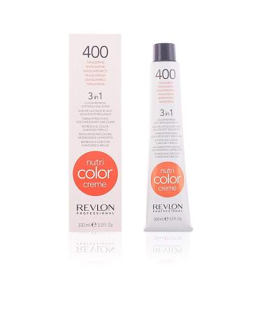 Buy REVLON PROFESSIONAL Nutri Color Creme 400 Tangerine 100 ml Vibrant Hair Color for All Hair Types | International Shipping Available - Buy Online on SooperMarket.com