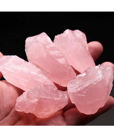 for 100G Natural Raw Pink Rose Quartz Crystal Rough Stone SpecimenCrystal Love Natural Stones and Minerals Fish Tank Stone FUZEGRDLI 2-4pcs - Buy Online on SooperMarket.com
