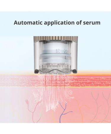 Dr. Pen H3 Hydra Pen Automatic Serum Applicator - Authentic Derma Beauty Pen - Trusty Skin Care Tool Kit - 0.25mm 12pins 2 + 0.25mm Round Nano x3 + 0.25mm Silicone Nano x3 - Buy Online on SooperMarket.com