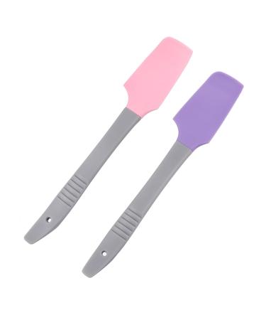 Fomiyes 4 pieces of spatula silicone wax silicone spatula Practical tool Waxes WachSstift Non-stick wax scraping hair removal with wax scraps to apply silicone wax
