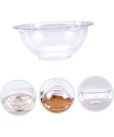 Didiseaon 2 Pcs Lace Washbasin Bathroom Face Basin Cleaning Basin for Home Washing Basin for Face Home Face Basin Vegetable Wash Bowl Baby Wash Bowl Washing Dishes Tub Pp Portable Wash Basin 23x23cmx2pcs Transparentx2pcs - Buy Online on SooperMarket.com