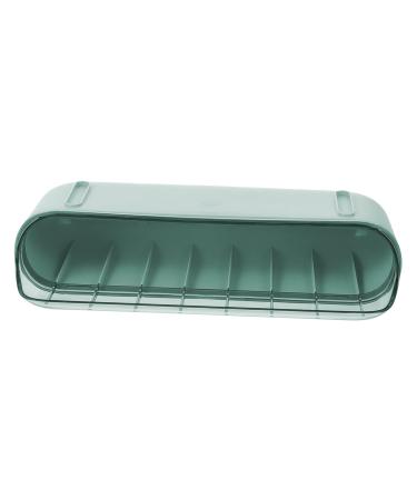 KOMBIUDA 1 PC Slide Egg Collection bandejas para comida Household Egg Organizer Double Layer Food Container Green 28.5X15CM