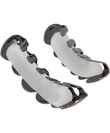 Shop Hip Hop Prop Teeth Accessories - Shiny Black Brass & Silicone Decoration for Halloween Party Gifts - Buy Online on SooperMarket.com