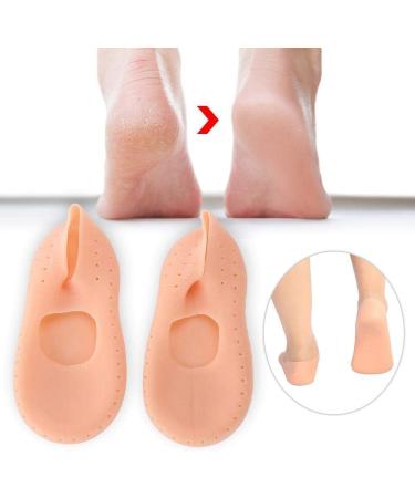TsoLay 2X Moisturizing Silicone Sock Silicone Moisturizing Socks for Women and Men Foot Non-Slip Silicone Color - Buy Online on SooperMarket.com
