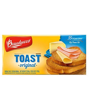 Bauducco Toast Original 5.64 Ounce (Pack of 16) - Packaging may vary