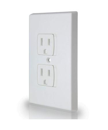 Jambini Self-Closing Baby Proof Outlet Covers Baby Proofing - An Alternative To Plug Covers for Electrical Outlets and Outlet Protectors (3 pack) - Buy Online on SooperMarket.com