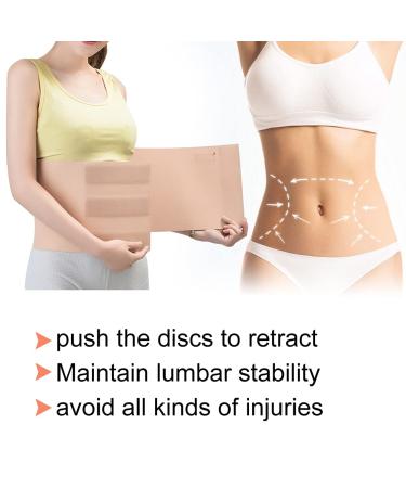 Waist Trimmer Belt | Postpartum Lumbar Support | Elastic Breathable Back Belt for Sports & Running (XL) - Buy Online on SooperMarket.com