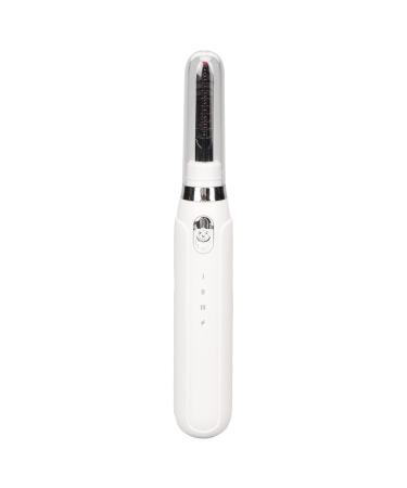 Verdant Touch Lash Curling Tool Heated Eyelash Curler USB Rechargeable 3 Heating Modes Quick Curling Lash Curler Tool White