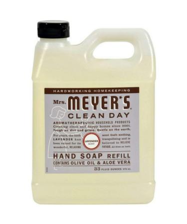 Mrs Meyers 11163 33 Oz Lavender Hand Soap Refill