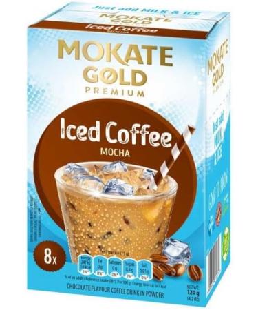 Iced Coffee Bundle with Mokate Caramel Iced Coffee 120g x2 Mokate Mocha 120g x 2 and Mokate White Chocolate 120g x 2 (6 Pack) - Buy Online on SooperMarket.com
